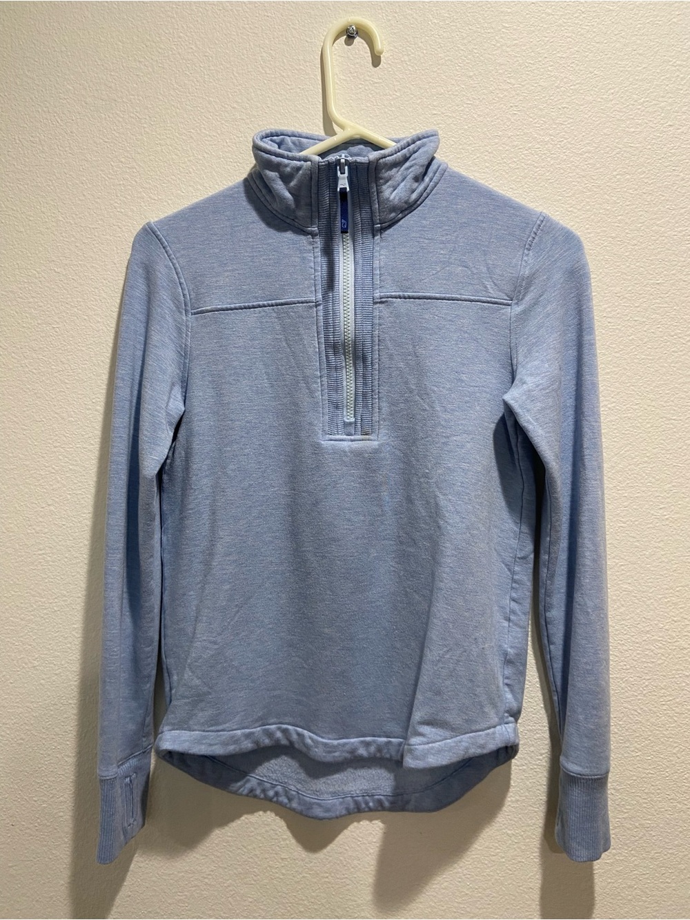Vineyard Vines Pale Blue Half-Zip Pullover